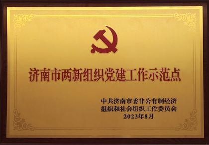 喜报｜suncitygroup太阳集团信息获评济南市两新组织党建示范点